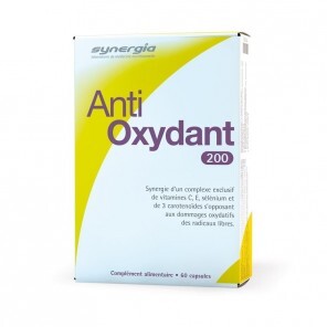 Synergia Anti-Oxydant 200 Anti-âge 60 capsules