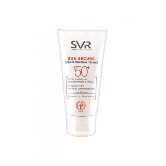 SVR Sun Secure SPF50+ Ecran Minéral Teinté Crème Toucher Sec 50ml