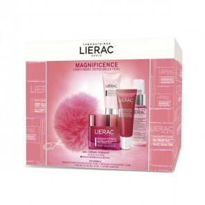 Liérac Coffret Magnificence Creme + Brume de Réveil + Masque SOS + Pompon