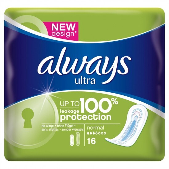 Always Ultra Normal 16 Serviettes