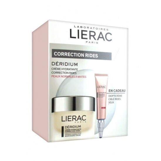 Lierac Coffret Déridum Crème Hydratante Correction Rides+Diopticrème Comblante Peaux Normales à Mixtes