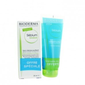 Bioderma Sébium Global 30ml + Gel Moussant 100 ml Offert