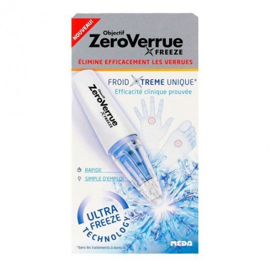 Objectif ZeroVerrue Freeze Stylo 7,5gr