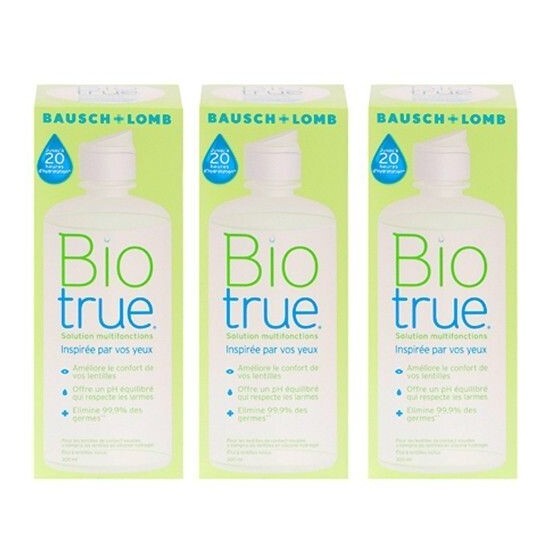 Bausch + Lomb Biotrue Solution Multifonctions Pack Eco 3X300 ml 