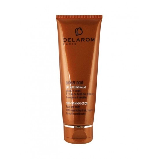 Delarom Solaire Bronze Dorée Lait Autobronzant