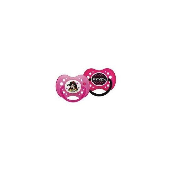 Dodie 2 Sucettes anatomiques silicone n°A71 - 18 mois et +