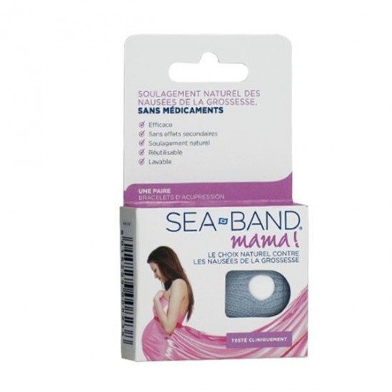 Sea Band Kids Paire de Bracelets Gris 