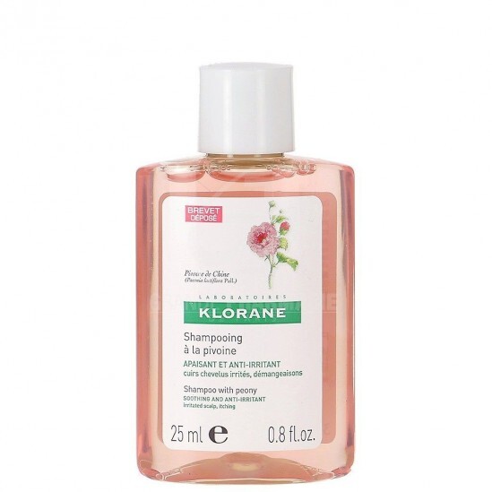 Klorane Shampooing Apaisant A La Pivoine Flacon 25 ml 