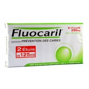 Fluocaril Bi-Fluoré 250mg Menthe pâte dentifrice Lot de 2