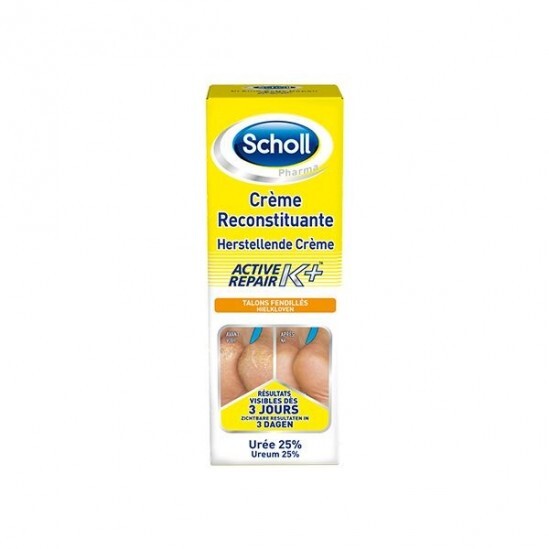 Scholl Crème Reconstituante K+ 120ml 