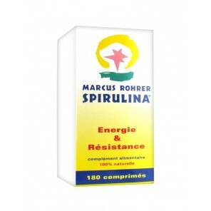 Spiruline marcus Rohrer 180 Comprimés