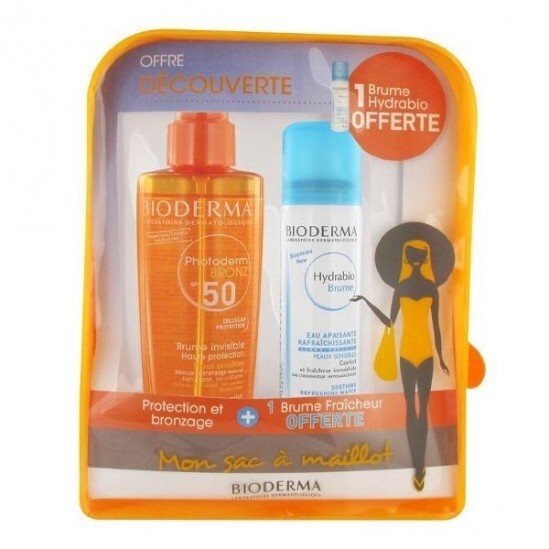 Bioderma photoderm bronz spf 50 brume invisible 200ml + hydrabio brume 50ml