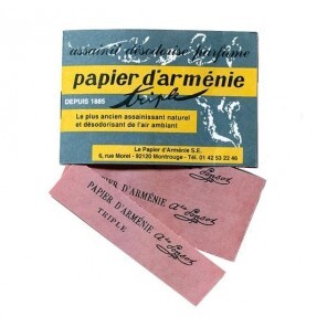 Papier d'arménie carnet...