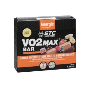 STC NUTRITION VO2 Max Bar Fruits Rouges x5