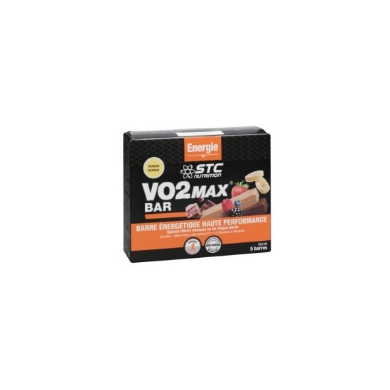 STC NUTRITION VO2 Max Bar Fruits Rouges x5