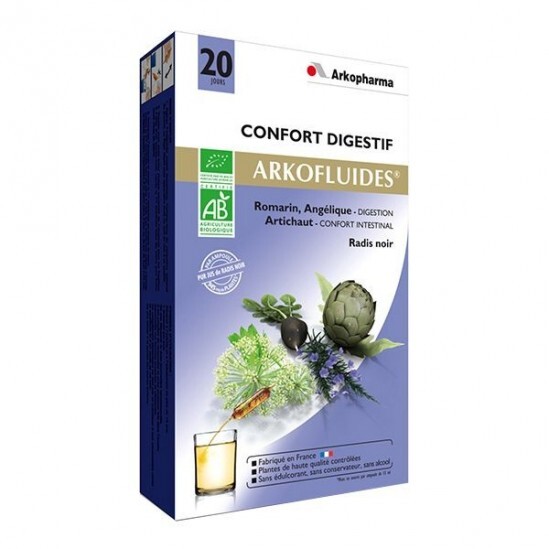 Arkopharma Arkofluide digestion 20 ampoules