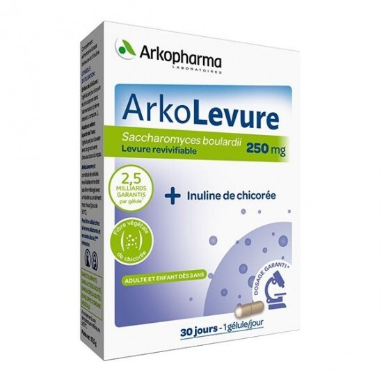 Arkogélules Arkolevure 30 capsules