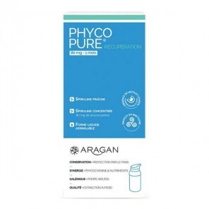 Aragan Phyco Pure Récupération Spiruline 80mg 1 mois