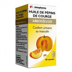 Arkopharma Arkogélules Huile de Pépins de Courge 60 gélules