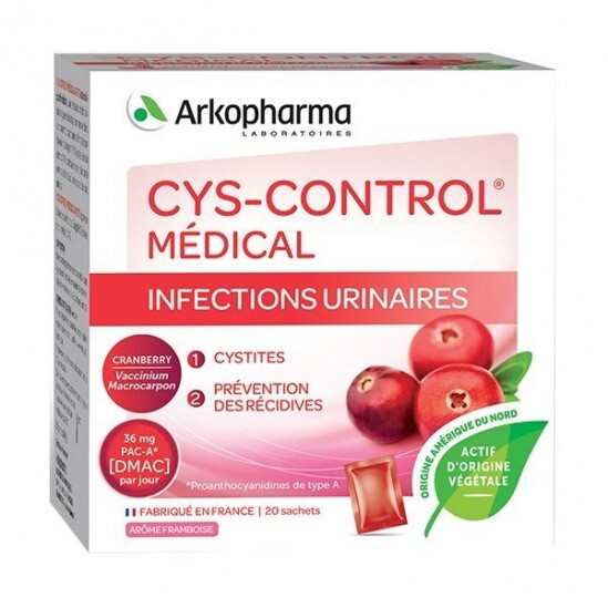 Arkopharma Cys-control Médical 20 sachets