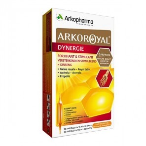 Arkoroyal dynergie bio complexe stimulant 20 ampoules