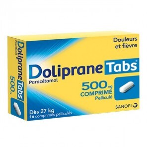 Doliprane Tabs 16 comprimés pelliculés 500mg