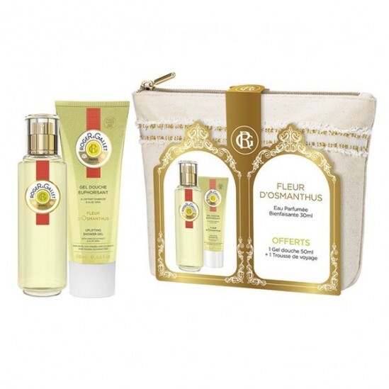 Roger & Gallet trousse Noel Fleur d'Osmanthus avec 1 eau parfumée 30ml + 1 gel douche 50ml