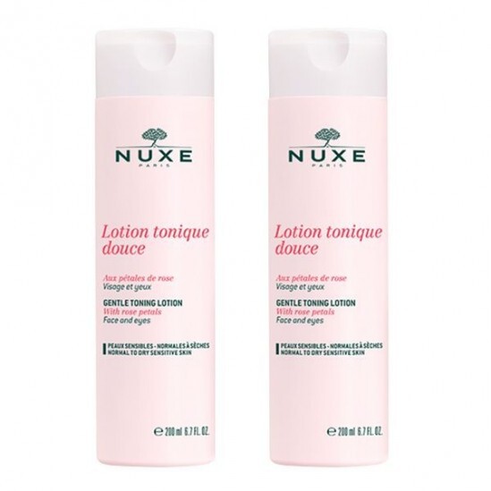 Nuxe Lotion Tonique Douce aux Pétales de Rose Duo 2x200ml