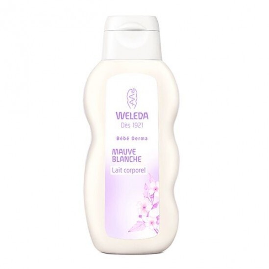 Weleda Bébé Derma Lait Corporel Mauve Blanche 200 ml