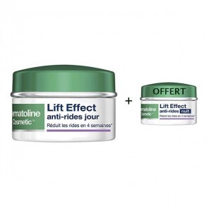 Dermatoline Lift Effect Anti-rides Crème de Jour 50ml et de Nuit 15ml OFFERT