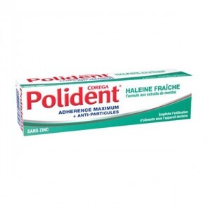 Polident crème fixative haleine fraîche 40g