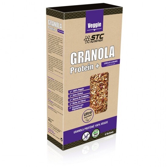 STC Granola proteine vegan boîte de 425g