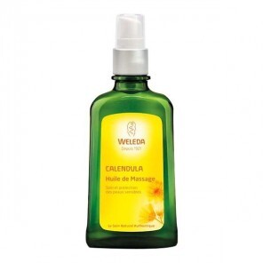 Weleda huile de massage calendula flacon pompe 100ml