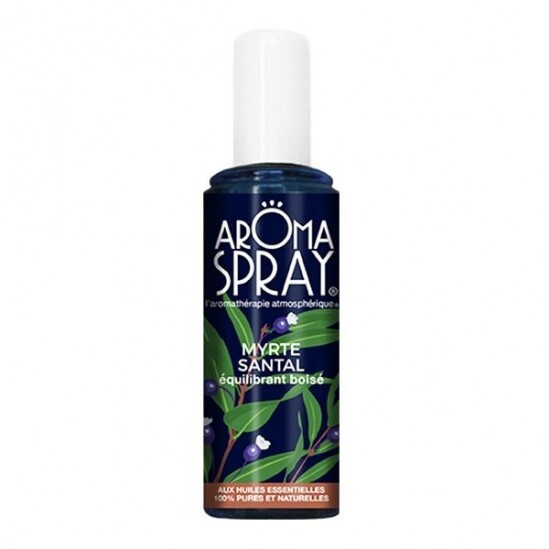 Aromaspray huile essentielle myrte et santal 30ml