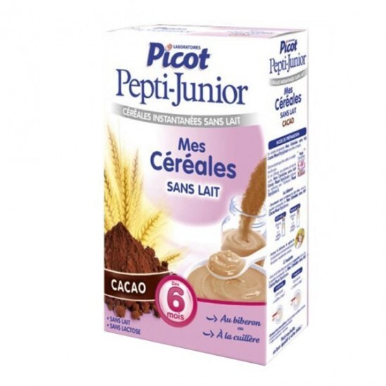 Picot pepti-junior céréales cacao 2ème âge 300g