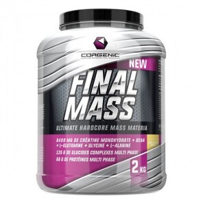 Corgenic whey final mass chocolat 2kg