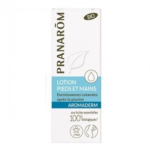 Pranarom aromaderm lotion pieds et mains verrues 10ml