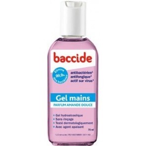 Baccide Gel Mains Amande Douce 75 ml