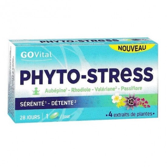 Govital phyto stress 28 comprimés