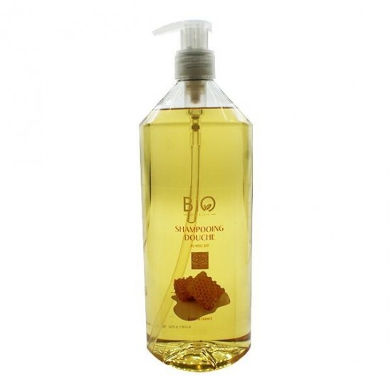 Gravier shampooing douche miel propolis 1L