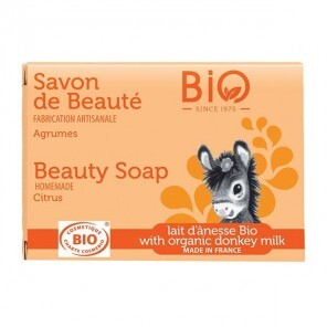 Gravier savon solide agrumes lait d'ânesse bio 100g