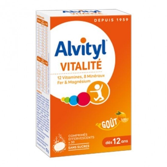 Urgo alvityl effervescents forme équilibre vitalité 30 comprimés