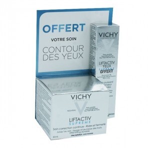 Vichy coffret liftactiv suprême soin correction peau sèche 50ml + contour des yeux 15ml OFFERT