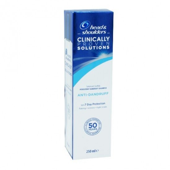 Head & shoulders clinical solution anti pélliculaire 250ml