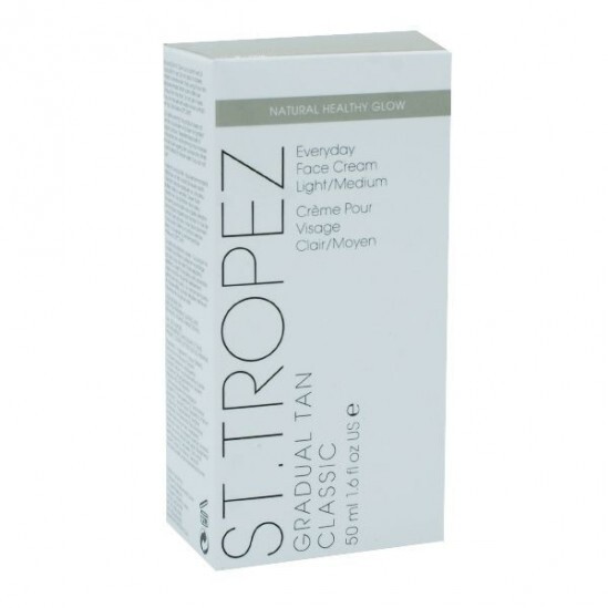 St Tropez gradual tan classic crème bronzage progressif visage clair/moyen 50ml