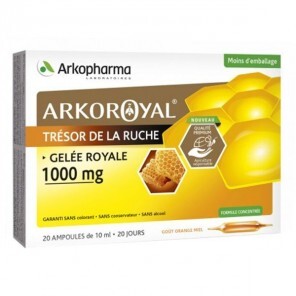 Arkopharma arkoroyal gelée royale 20 ampoules 1 000mg