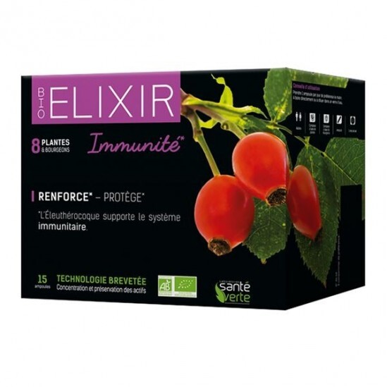 SANTE VERTE BIO ELIXIR IMMUNITE 15A