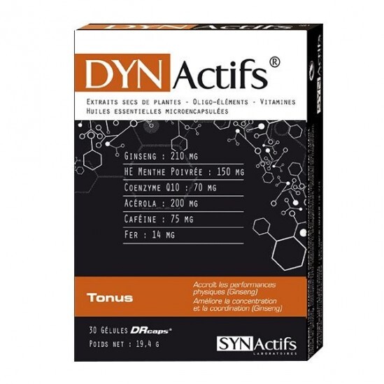 Aragan synactifs dynactifs 30 gélules