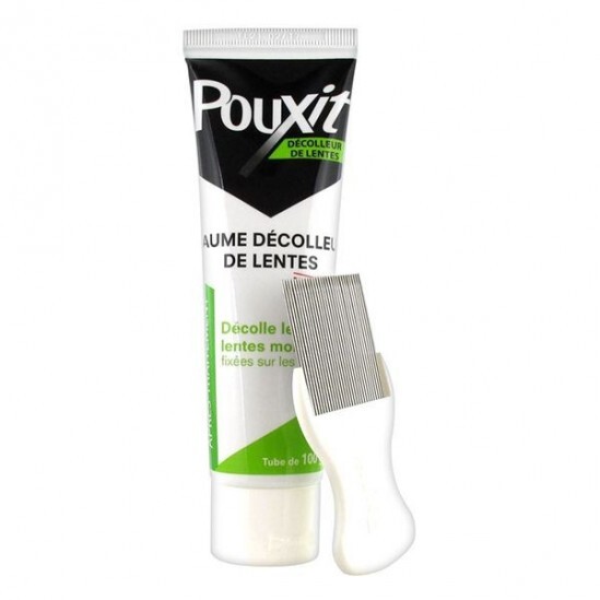 Pouxit baume décolleur de lentes 100g + peigne