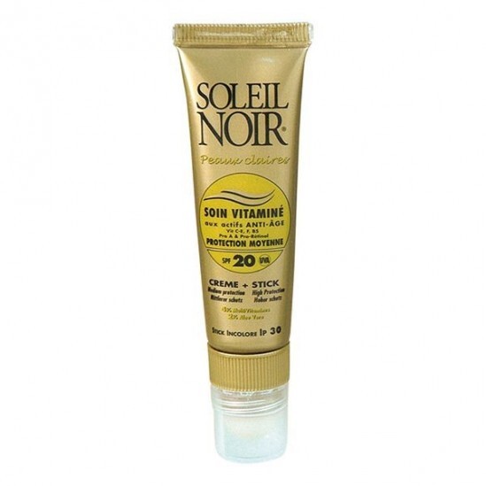 Soleil Noir combi crème et stick SPF20 20ml